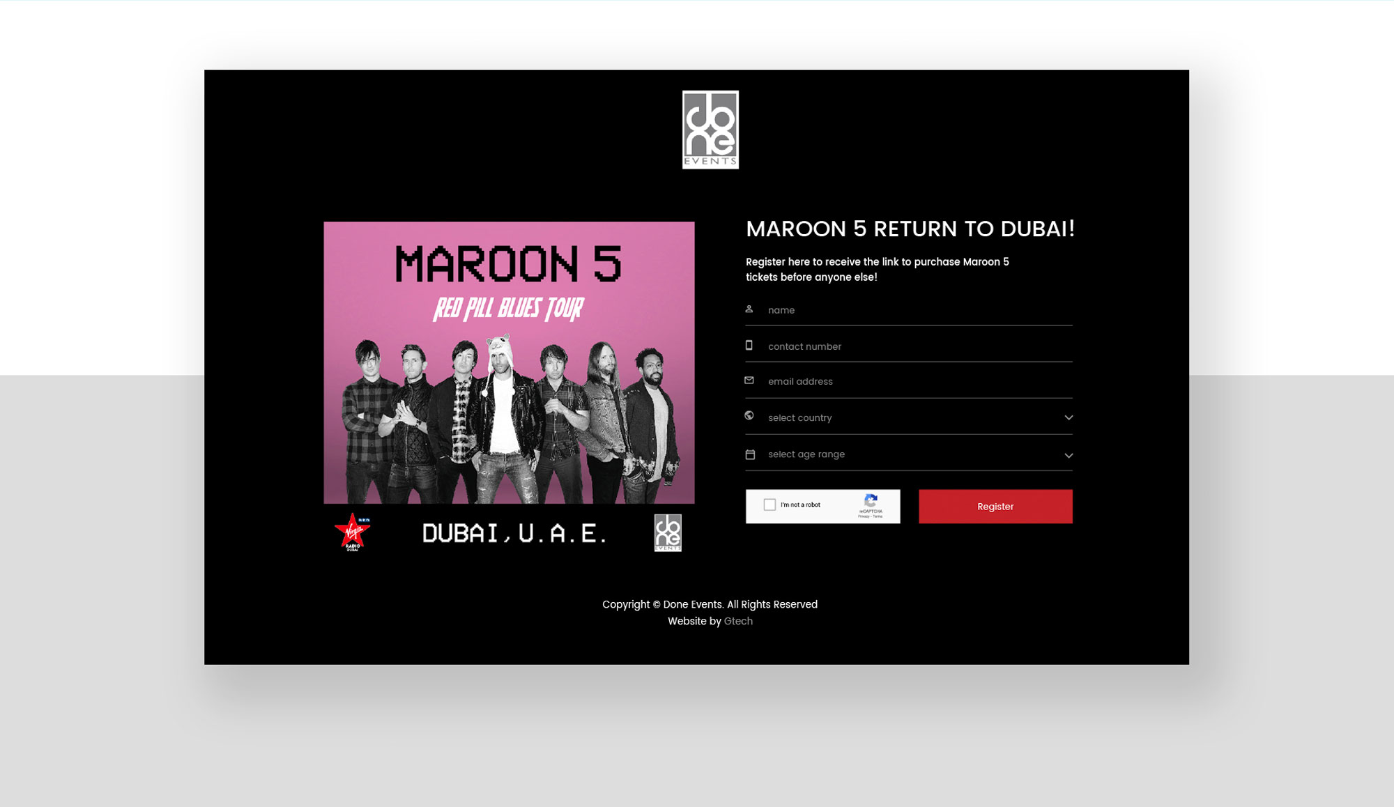 Maroon 5 Dubai