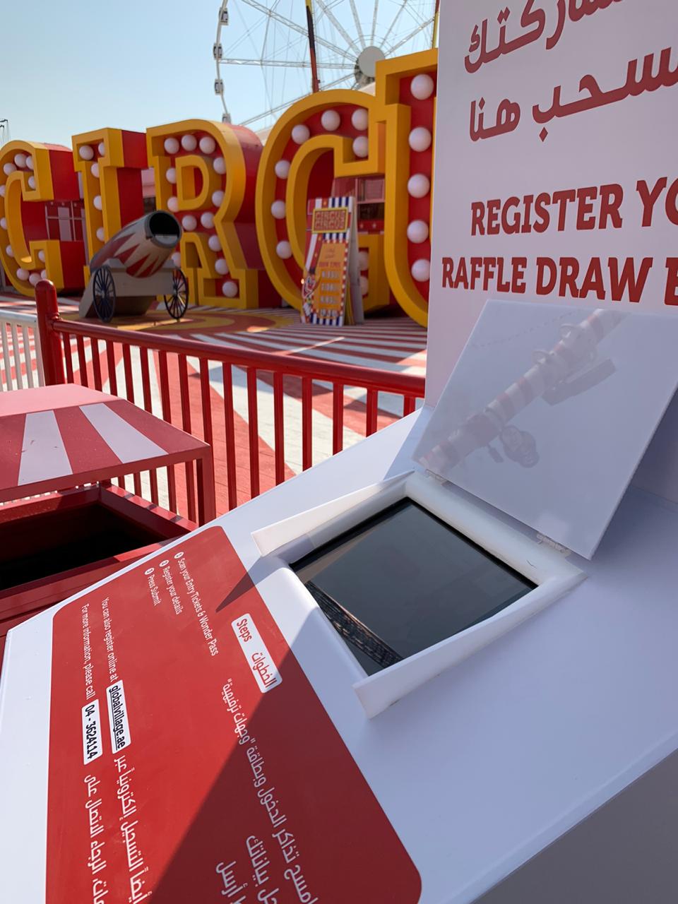 Global Village Raffle Draw amusement park case study by GTECH