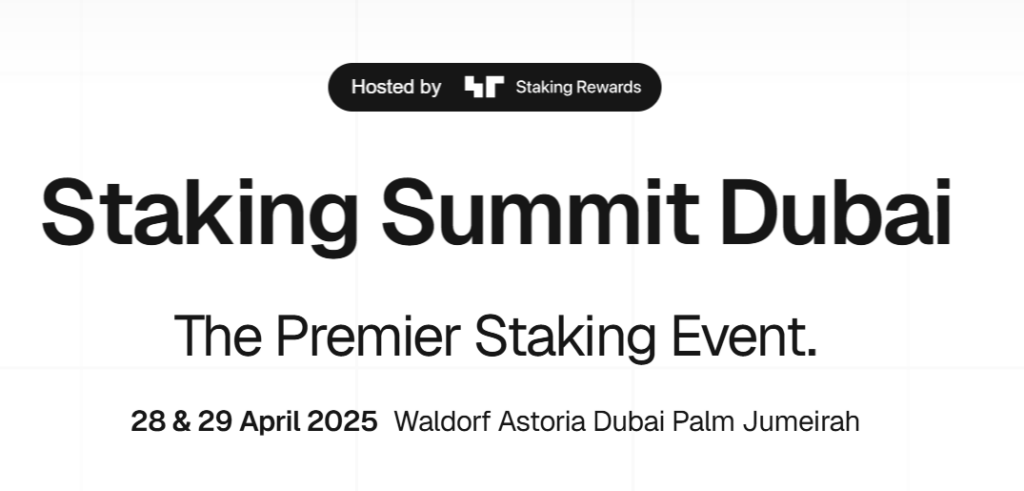 staking summit dubai