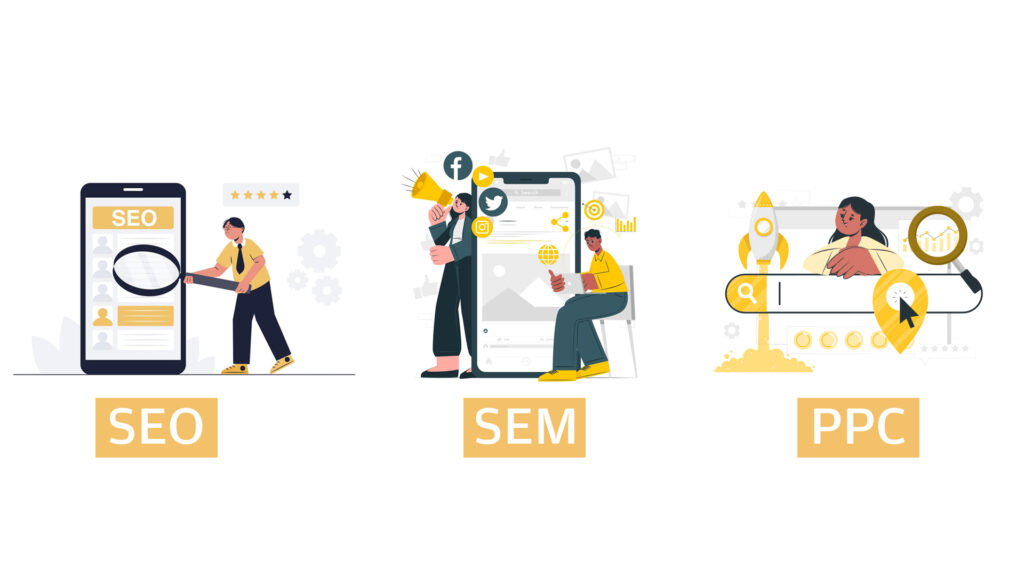 seo vs sem vs ppc